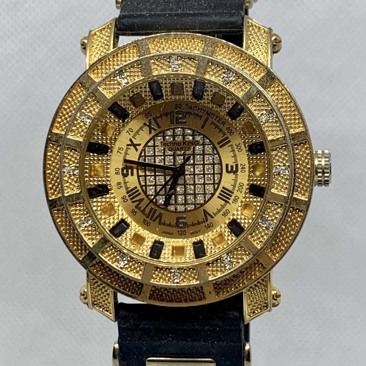 Techno on sale watch gold