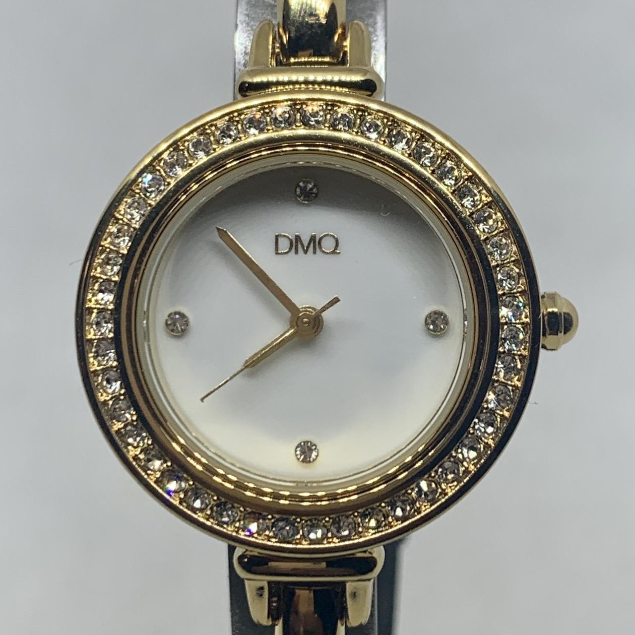 DMQ Diamonique Women's Oval Black Jeweled Watch New Need Battery |  WatchCharts Marketplace
