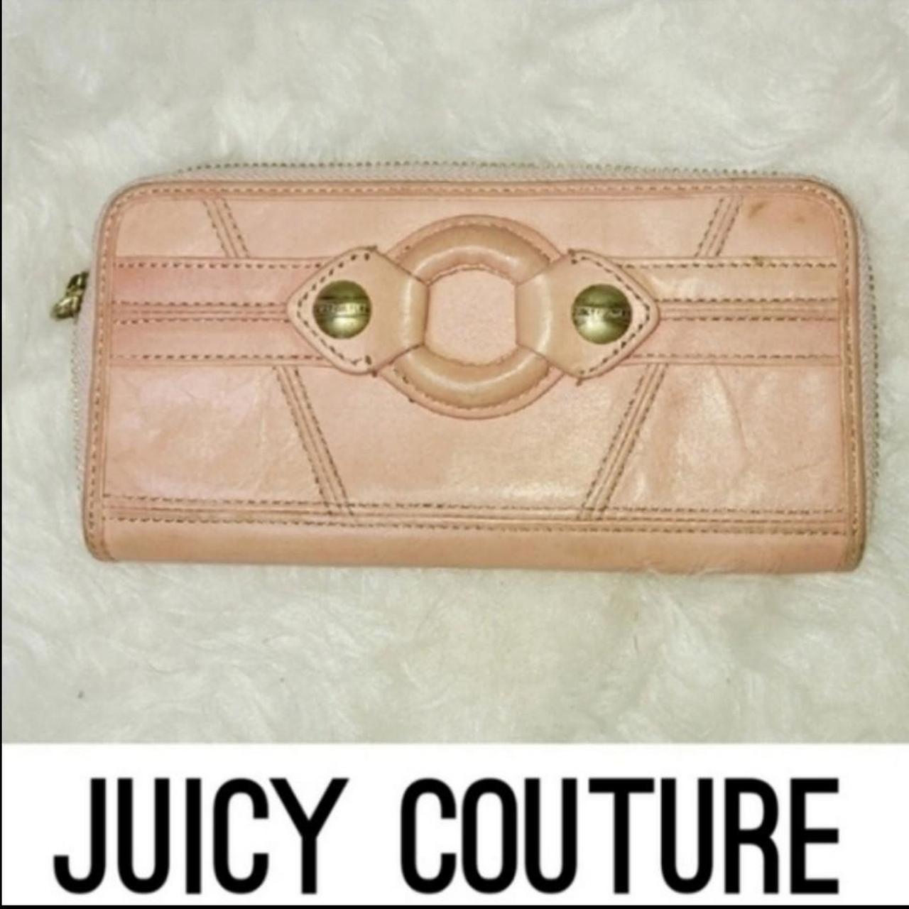 Juicy Couture Pink Long Zip Wallet