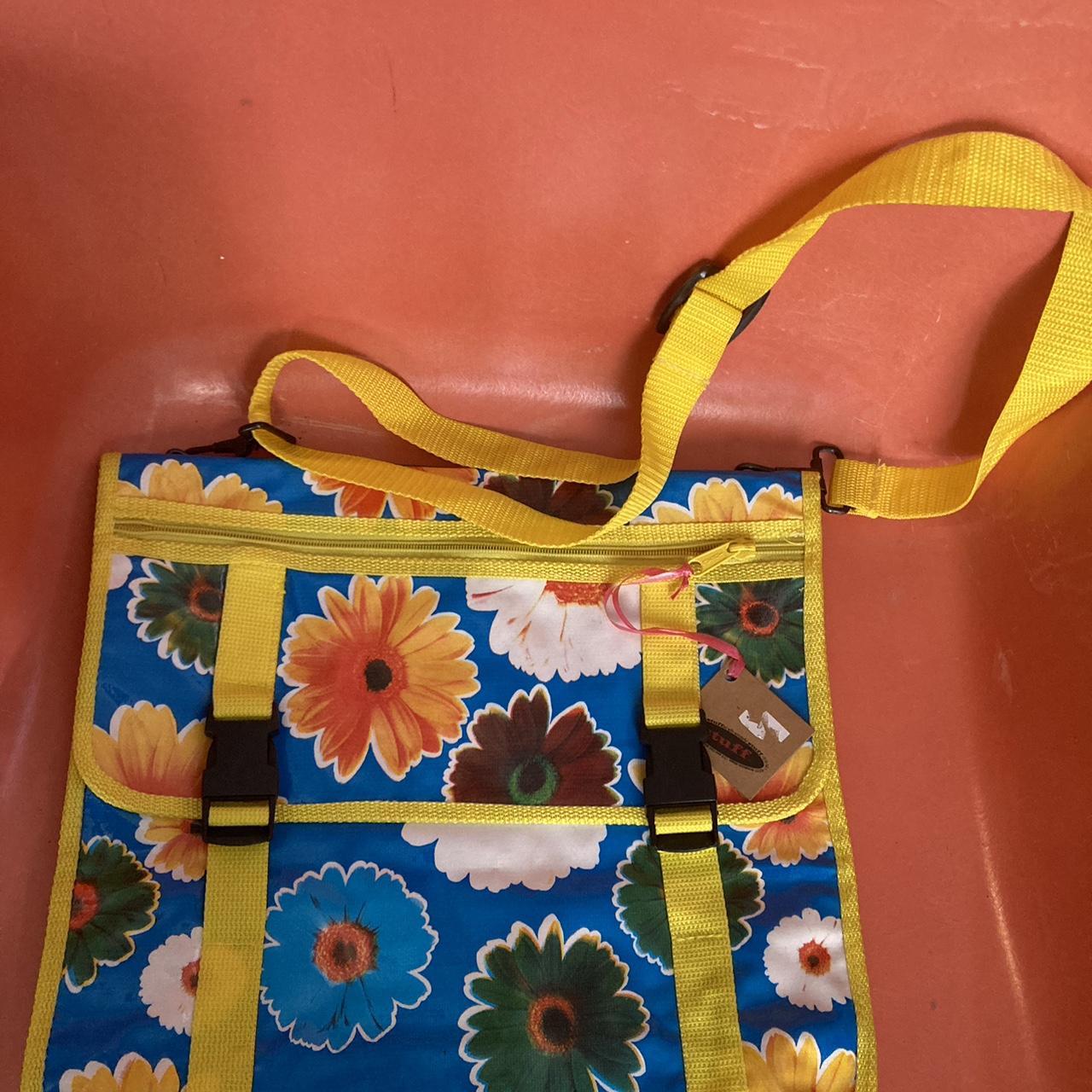 Vintage Vinyl Mexican Oil Bag