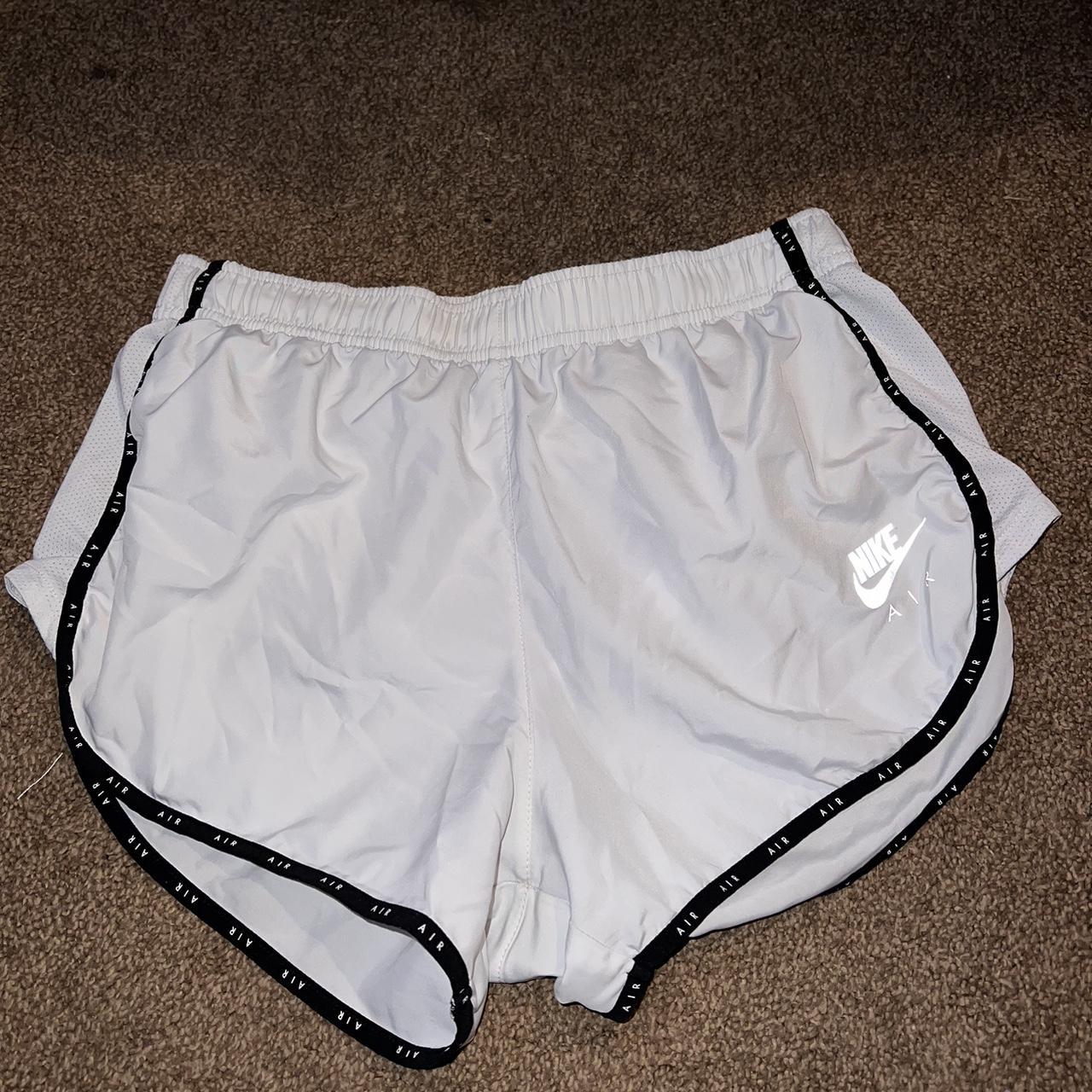 womens white nike running shorts