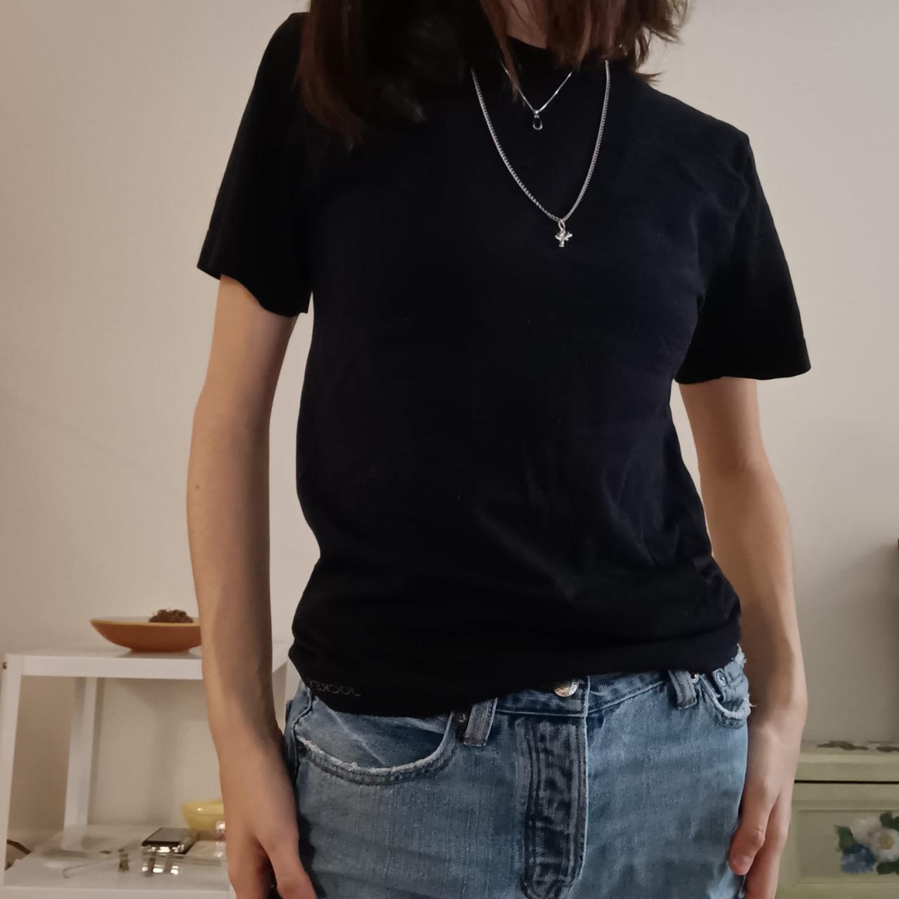 Elastic Jockey black tshirt Depop