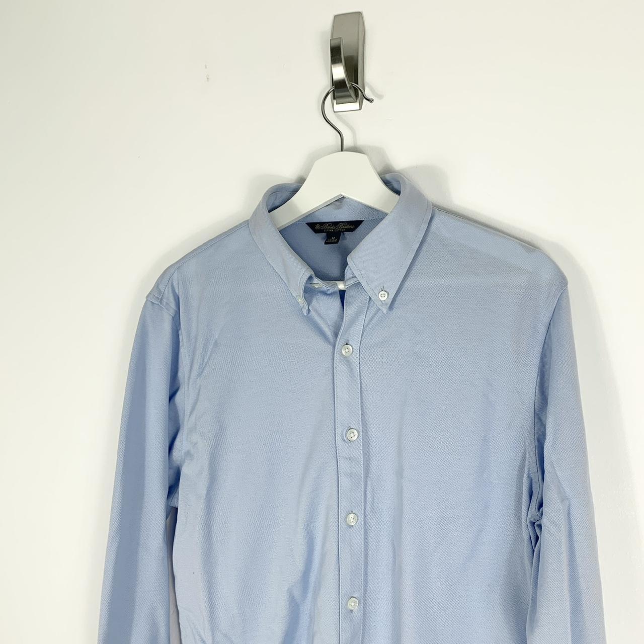 Brooks Brothers Men's Blue Shirt | Depop