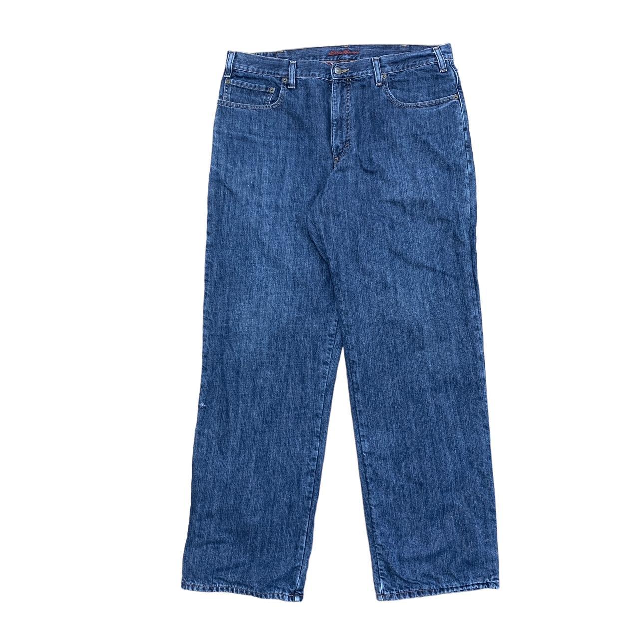 Eddie Bauer Men's Blue Jeans | Depop