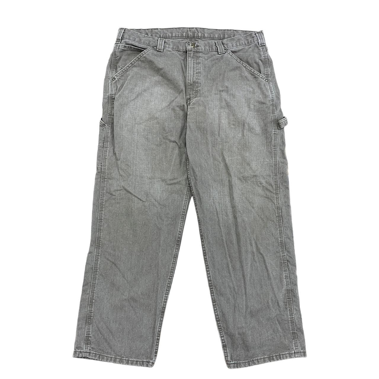 Vintage Lee Carpenter Jeans / Pants W38 L30 Washed... - Depop