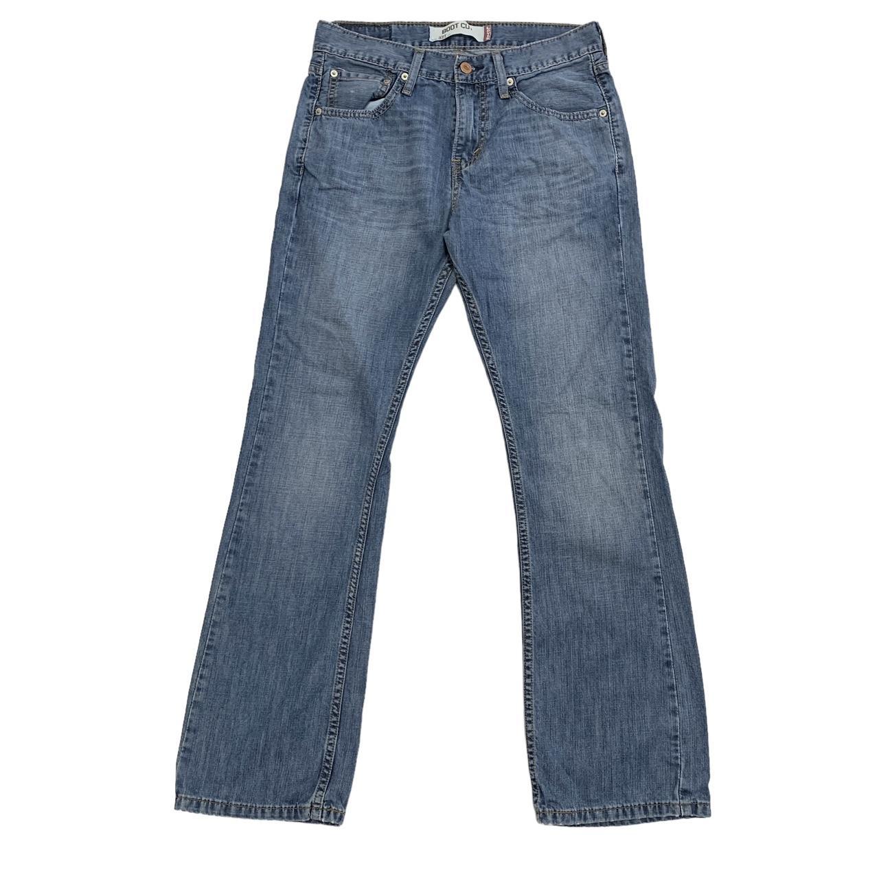 Levis 527 Jeans W29 L30 Mens Mid Blue Slim Bootcut... - Depop