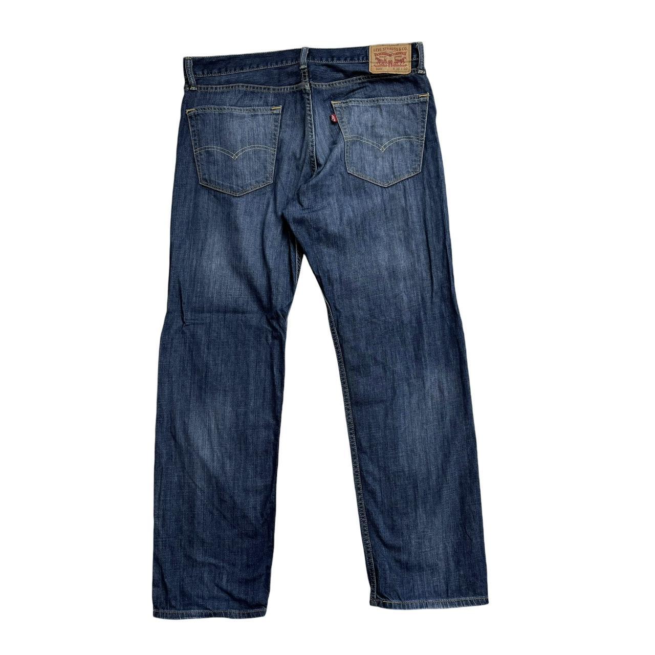 Levis 505 Jeans W36 L30 Mens Dark Blue Regular...