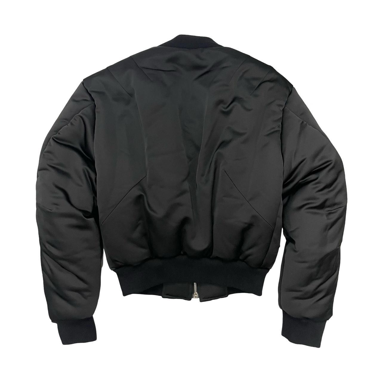 ジャケット・アウター VUJADE MAX SATIN PILLOW BOMBER JACKET Vuja De Max Satin Pillow Bomber Jacket In Black - | Depop