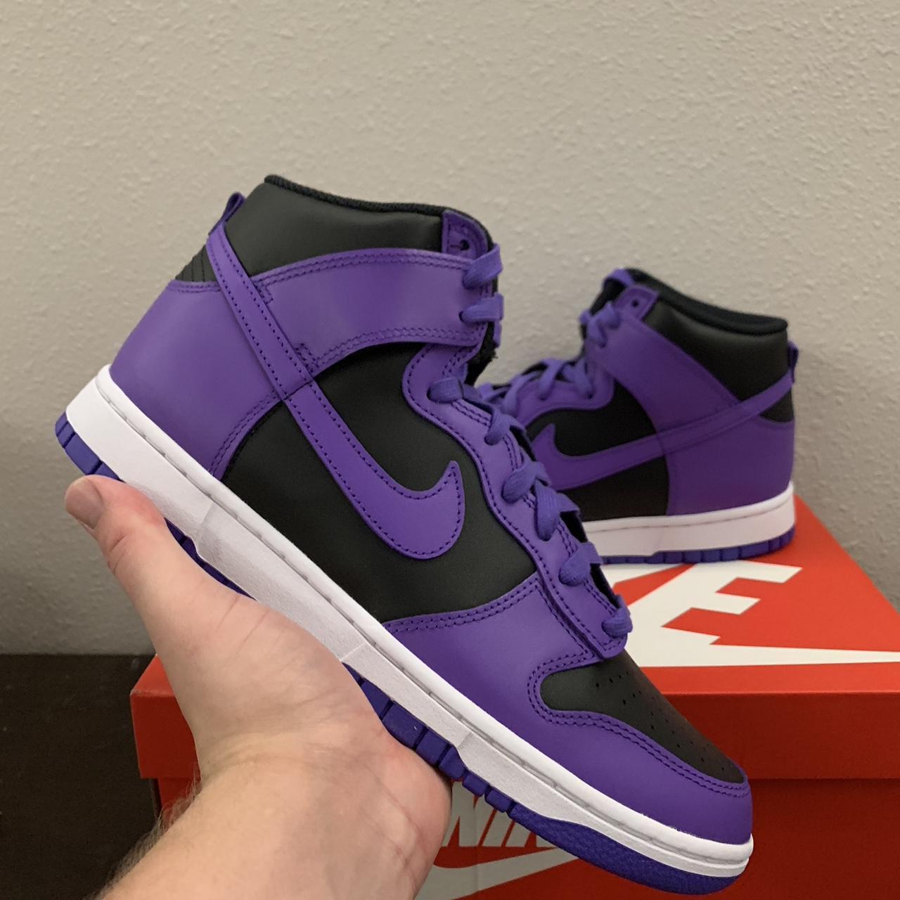 new purple nike shoes