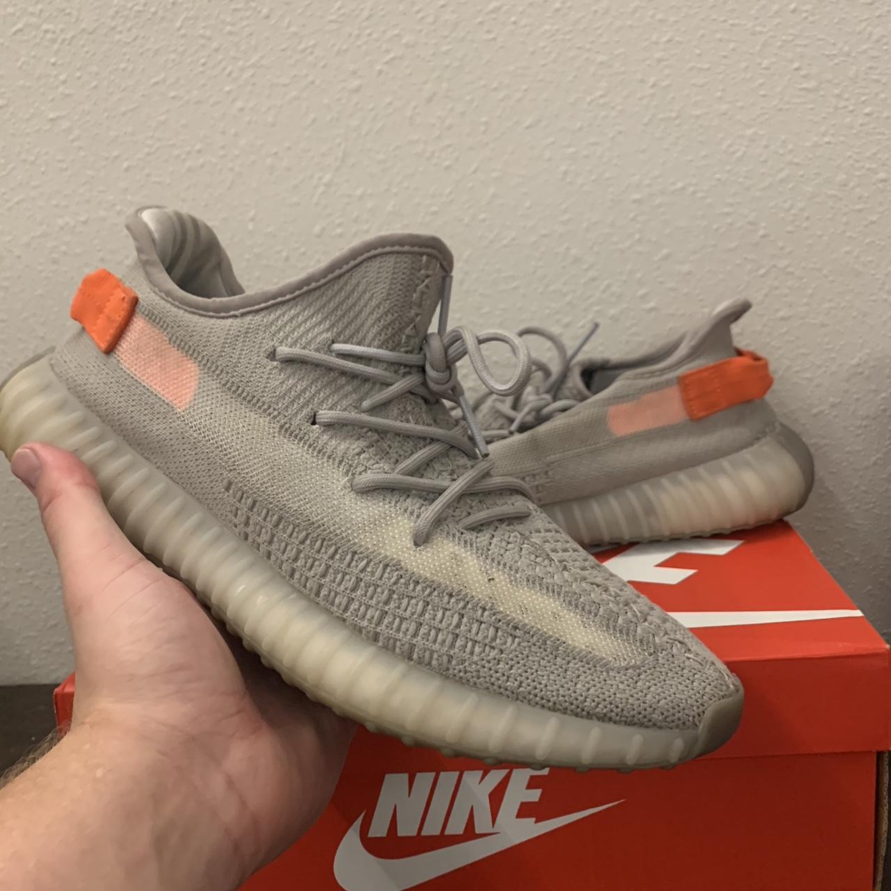 yeezy grey orange