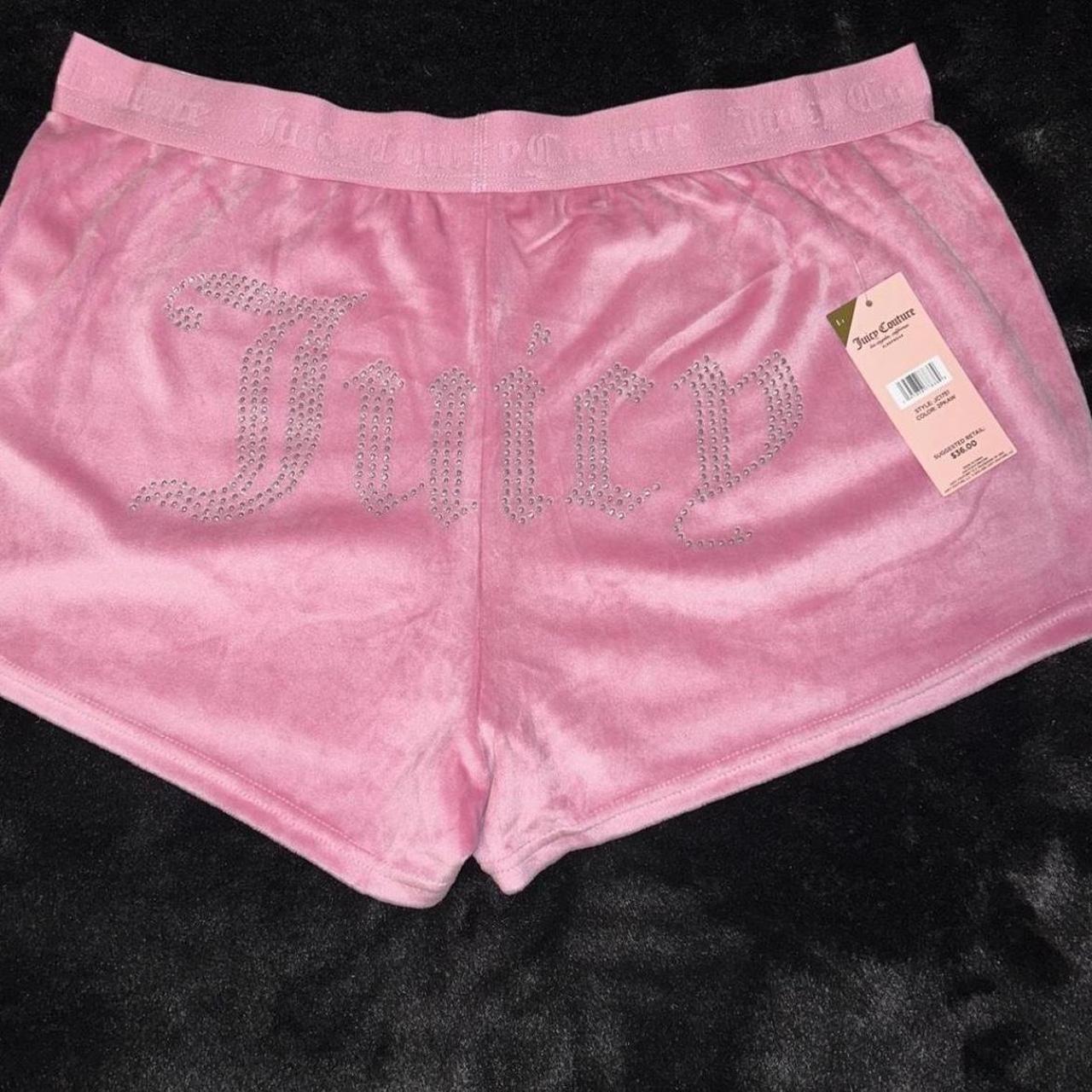Juicy Couture Rhinestone Sleepwear Shorts #juicy - Depop