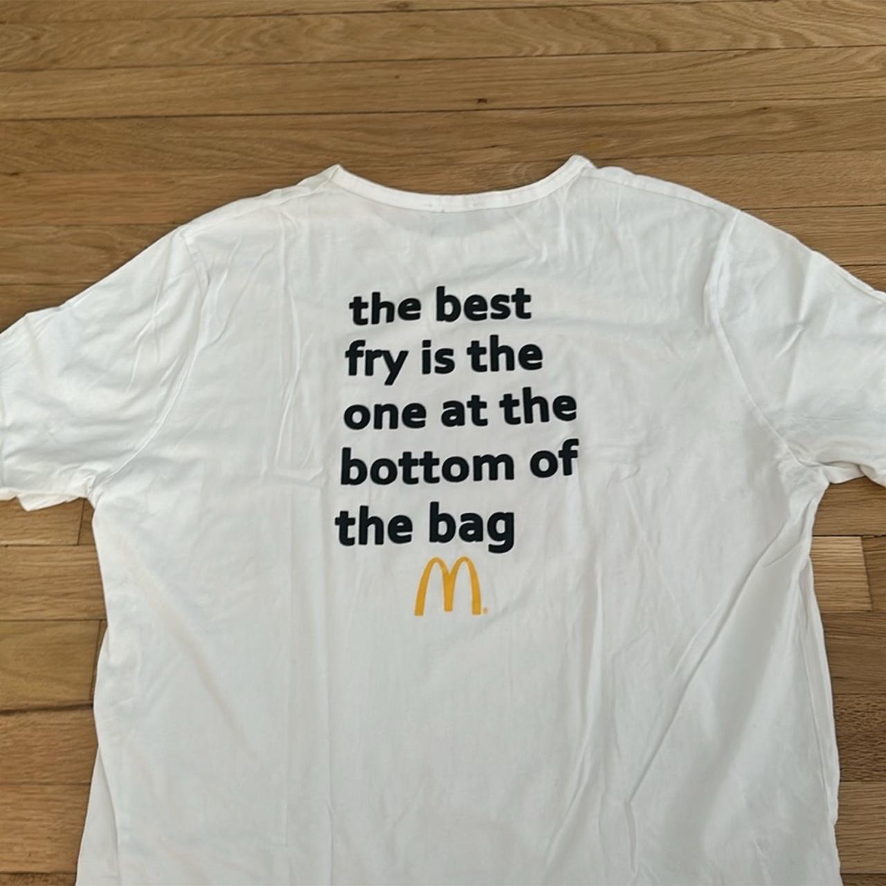 MEDIUM UNISEX ZARA MCDONALDS SHORT TEE Depop