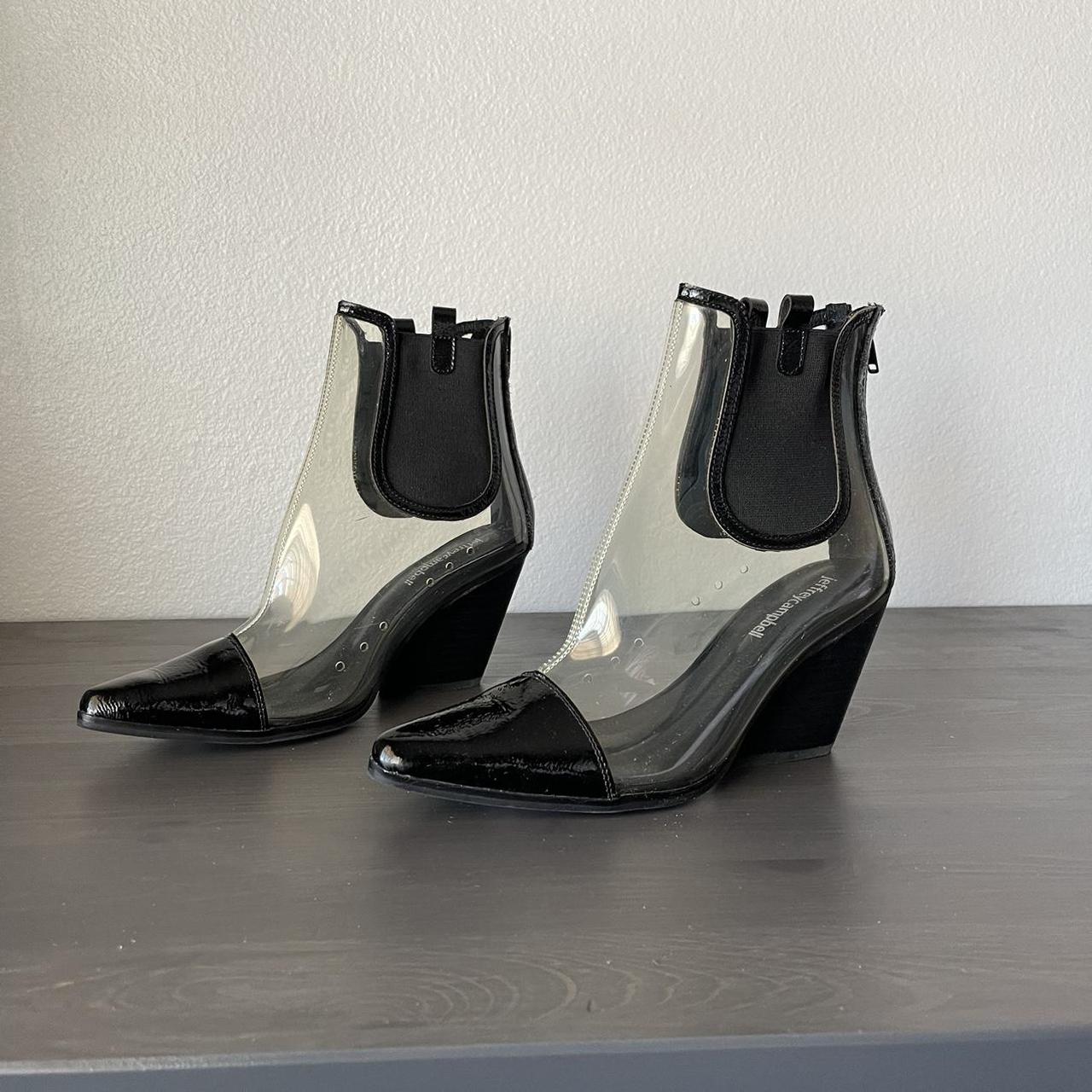 Jeffrey campbell clear on sale boots