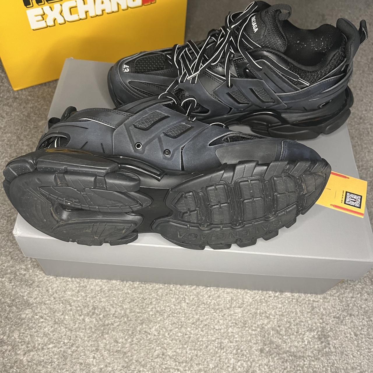 Balenciaga Track Trainers Black Size UK9/EU43,... - Depop