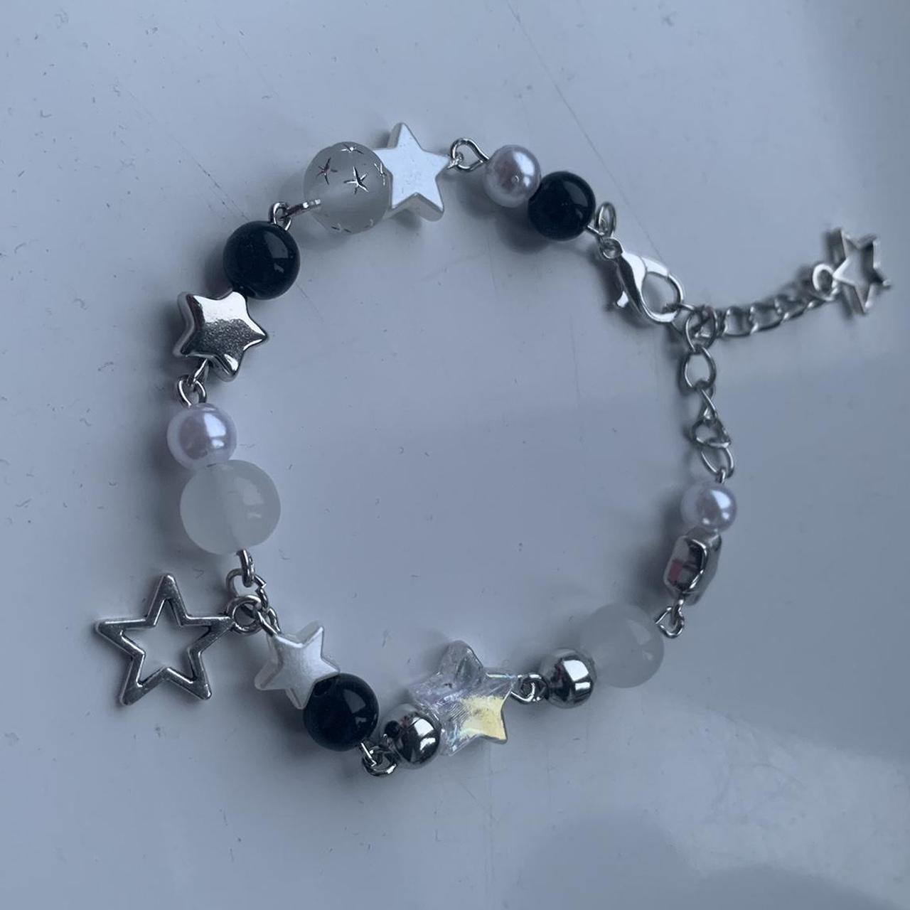 shooting star charm bracelet 🌟 handmade cute simple... - Depop