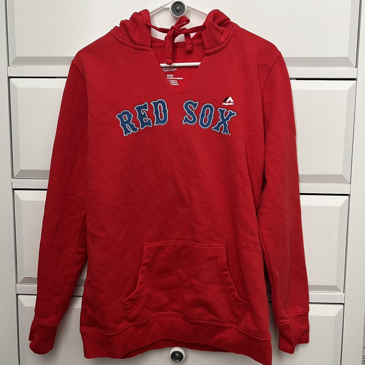 super cool boston red sox hoodie!! size medium - Depop