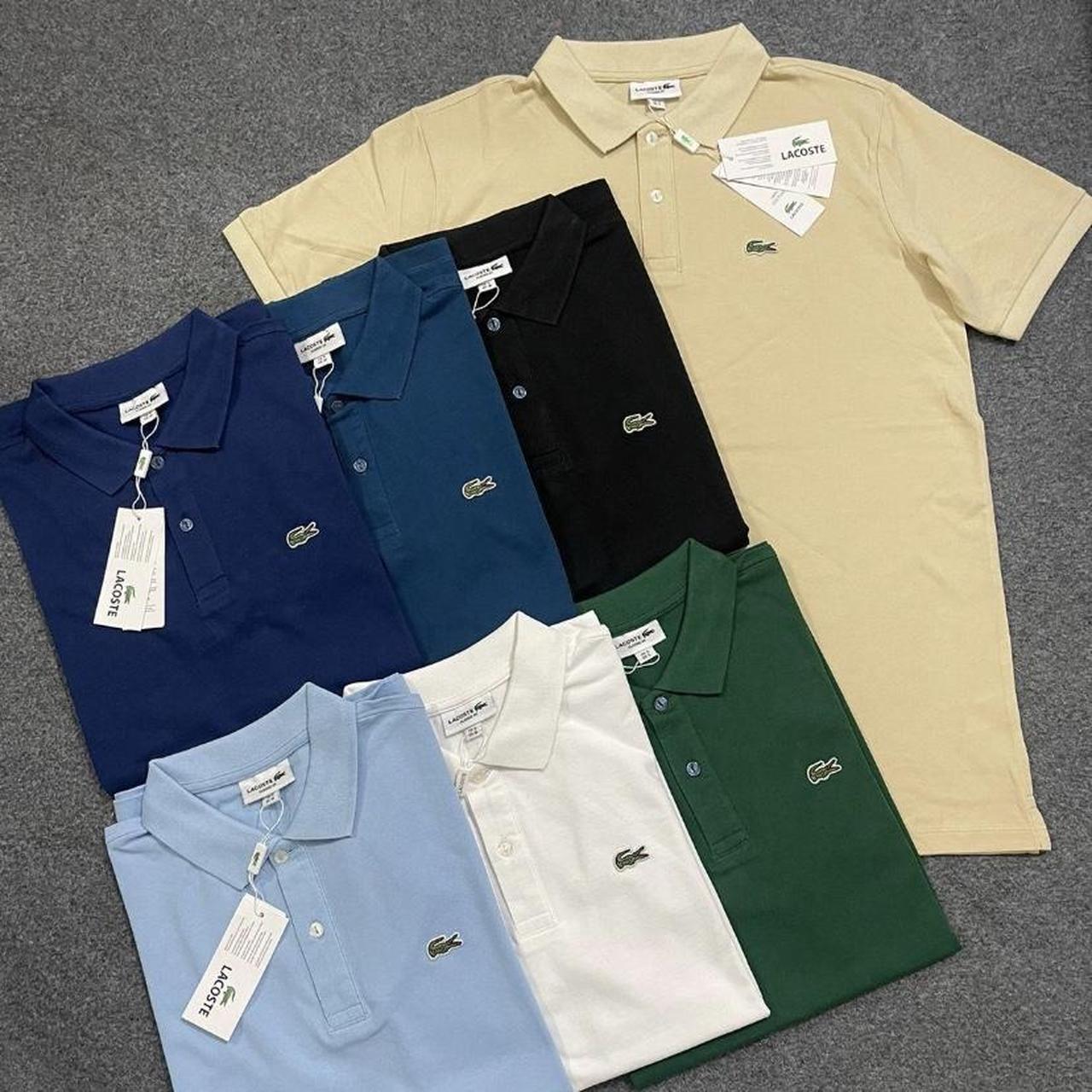 LACOSTE POLO SHIRTS Brand new with tags MESSAGE... - Depop