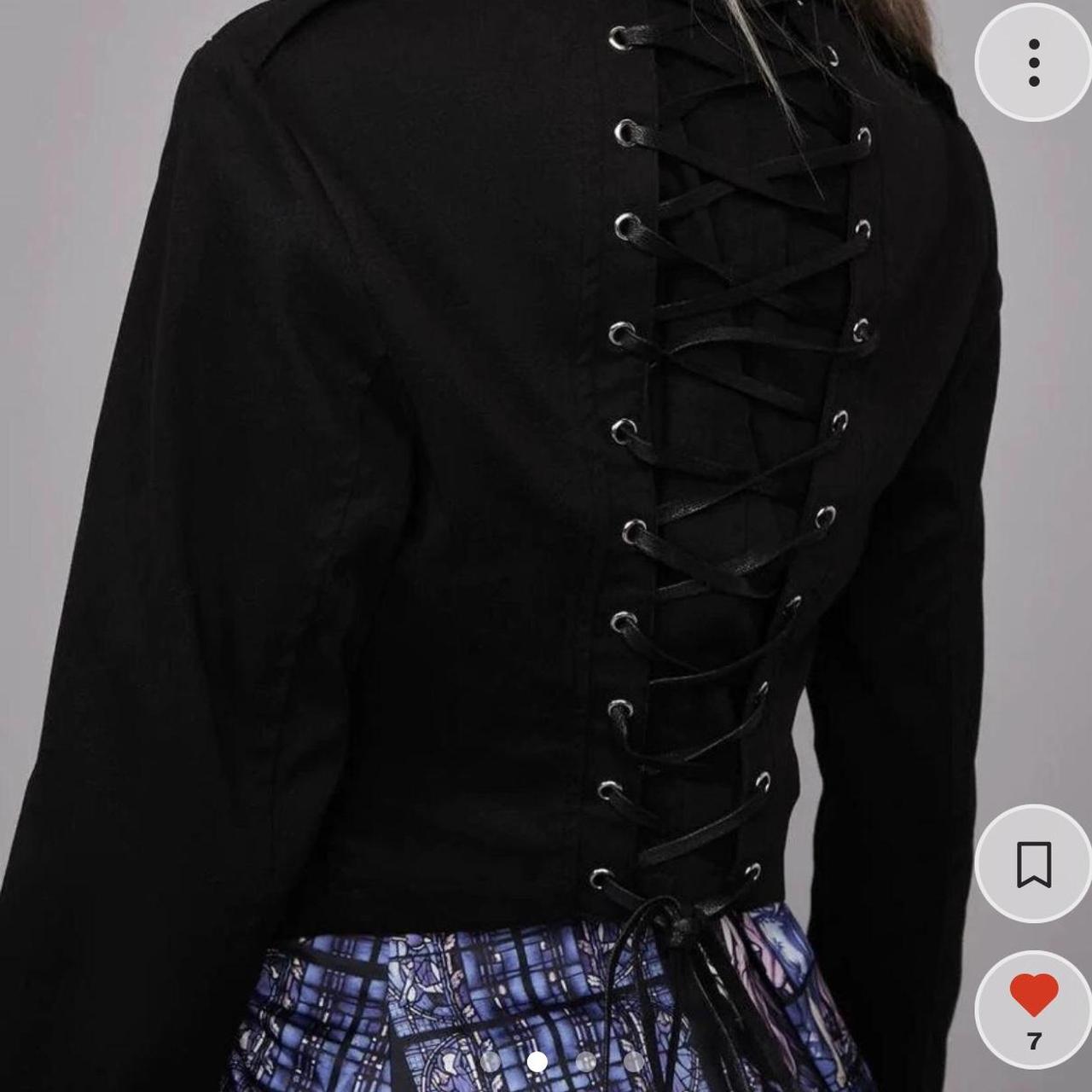 DOLLS KILL Widow Spiritual Sacrilege BLACK MOTO... Depop