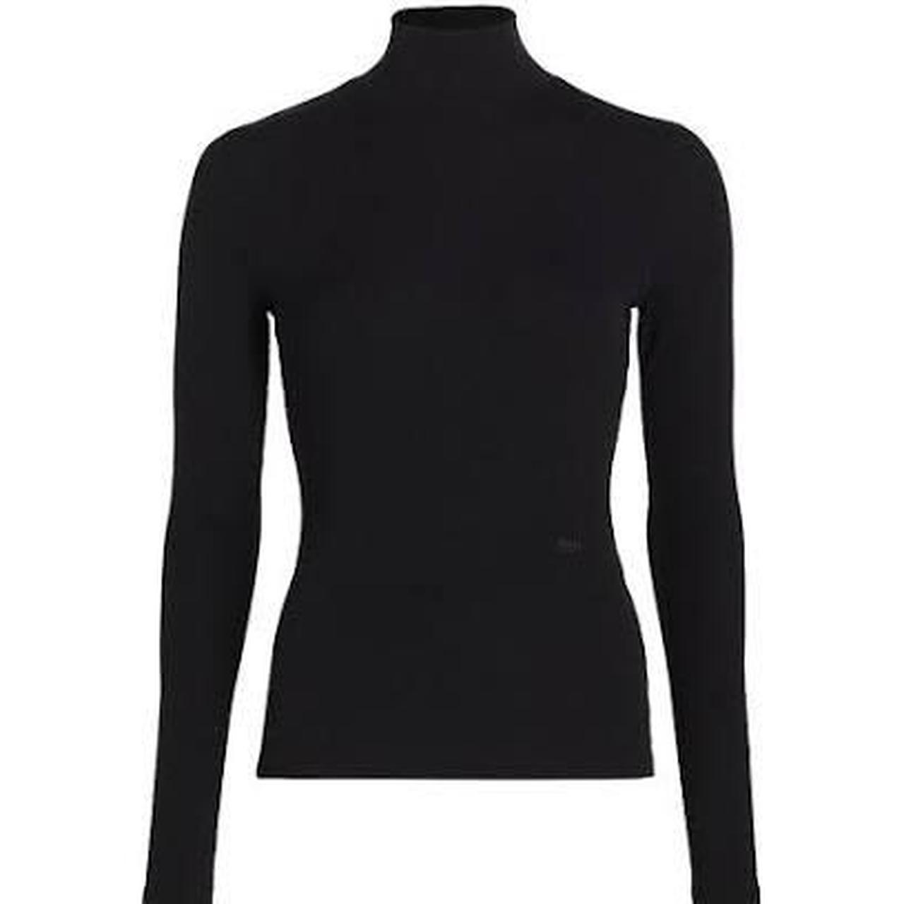 H&M Women's Black Shirt Depop