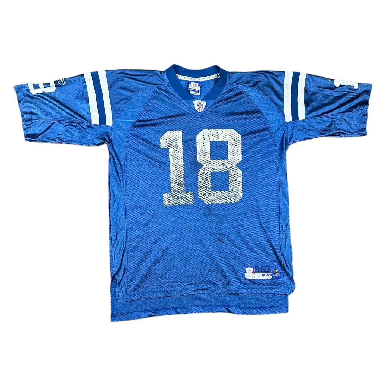 Vintage Indianapolis Colts Peyton Manning 18 Jersey Reebok 