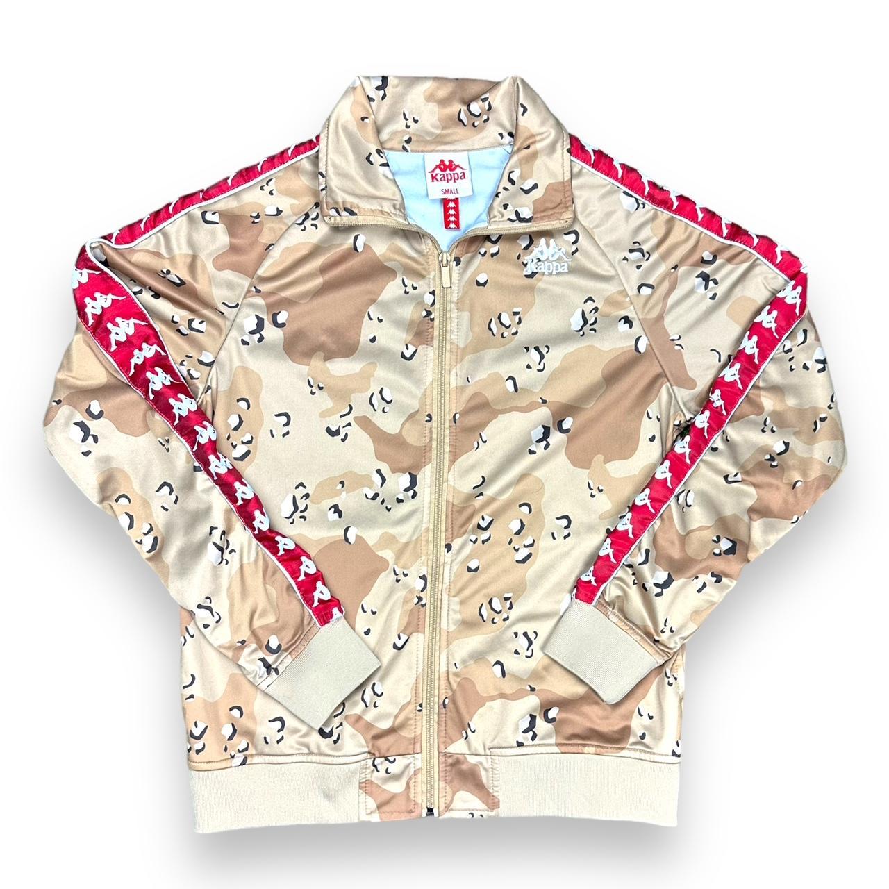 Kappa Camouflage Track Jacket | Full Zip with Side...