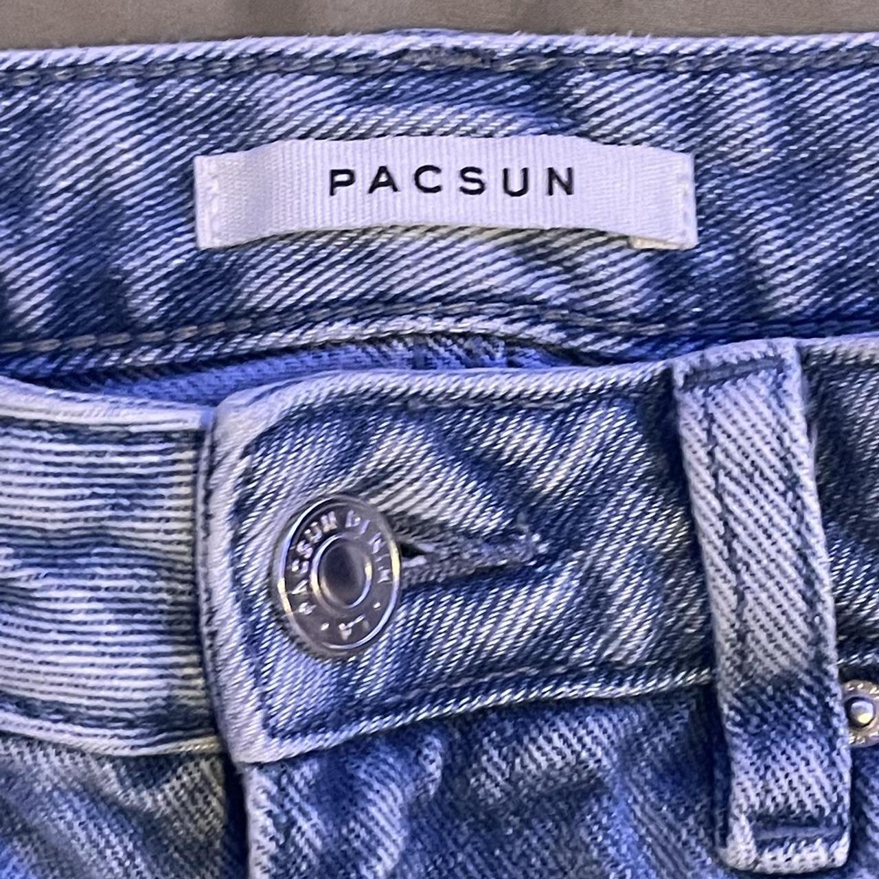 women’s pacsun butterfly jeans light wash Depop