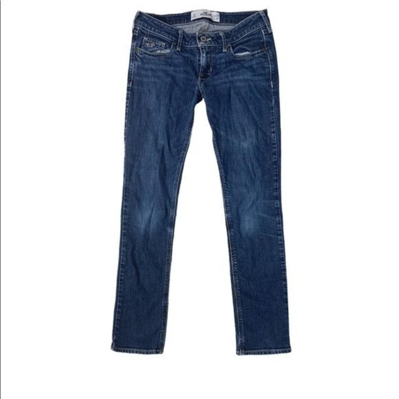 1S Hollister Skinny Jeans Medium Wash Jeggings Mid - Depop