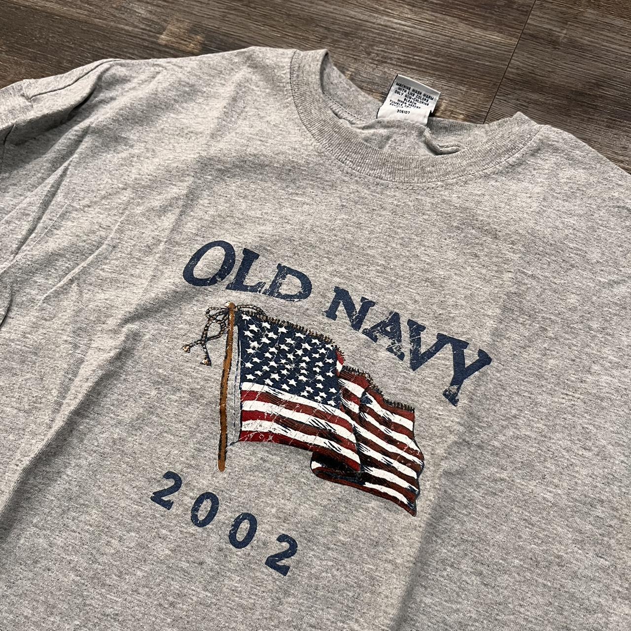 Vintage Old Navy Flag 2001 tee, Old navy flag tee