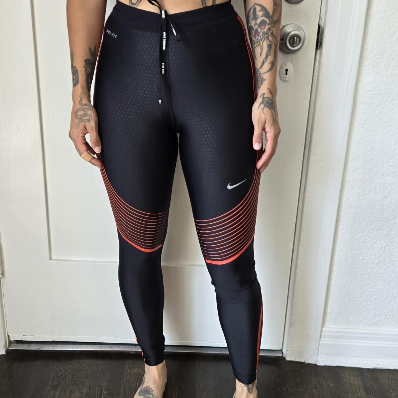 Nike tie leggings deals