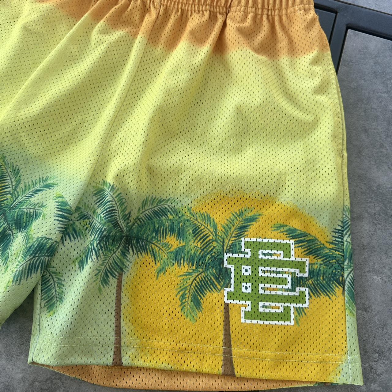 Eric Emanuel Palm hot Tree Monogram Shorts