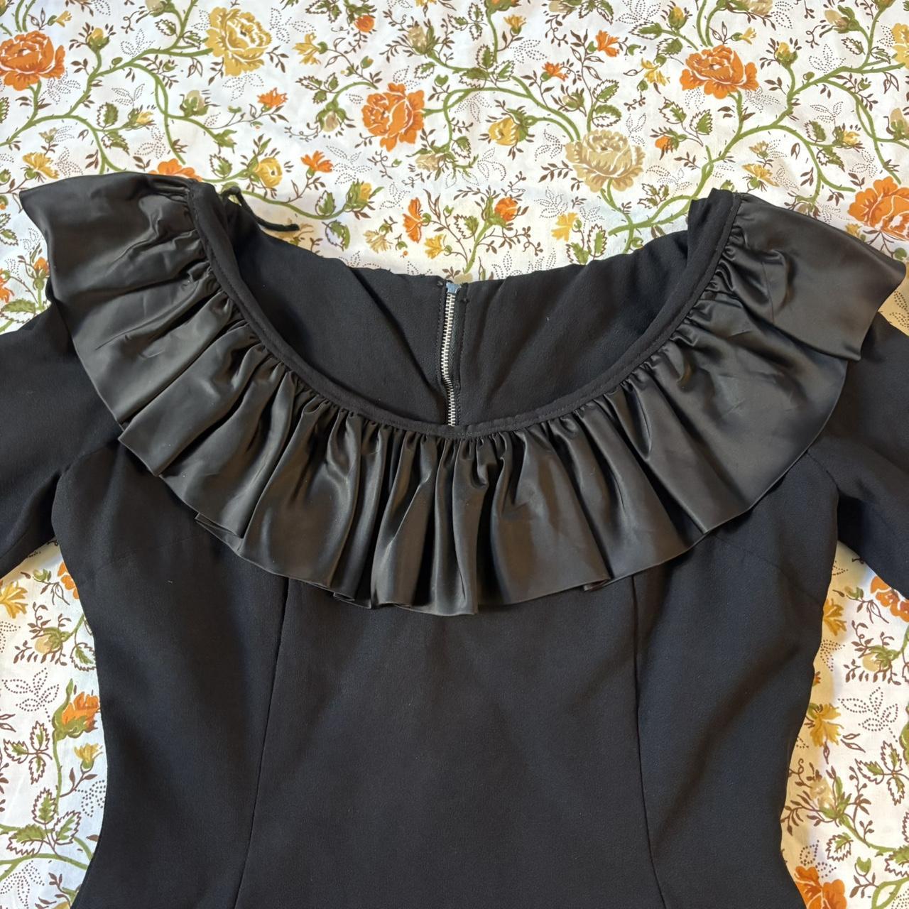 Women's Dress - Black - S – 60s/70s perfect black… - image 2