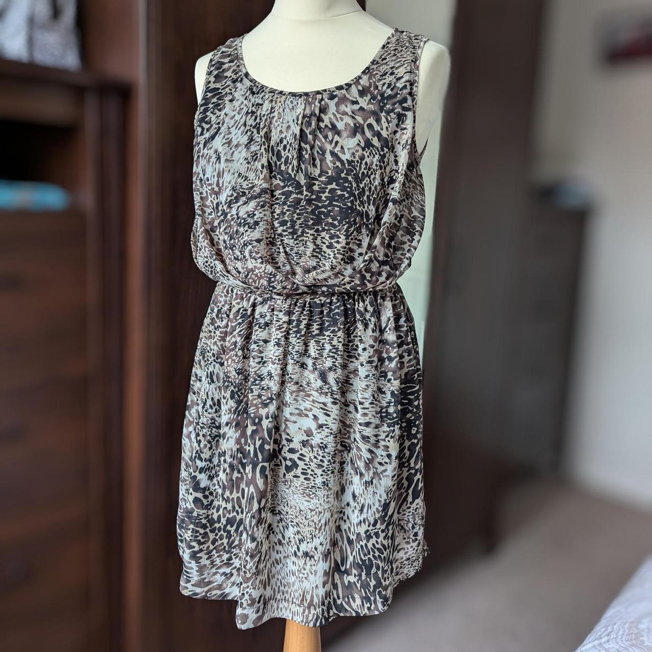 Miss selfridge leopard dress hotsell