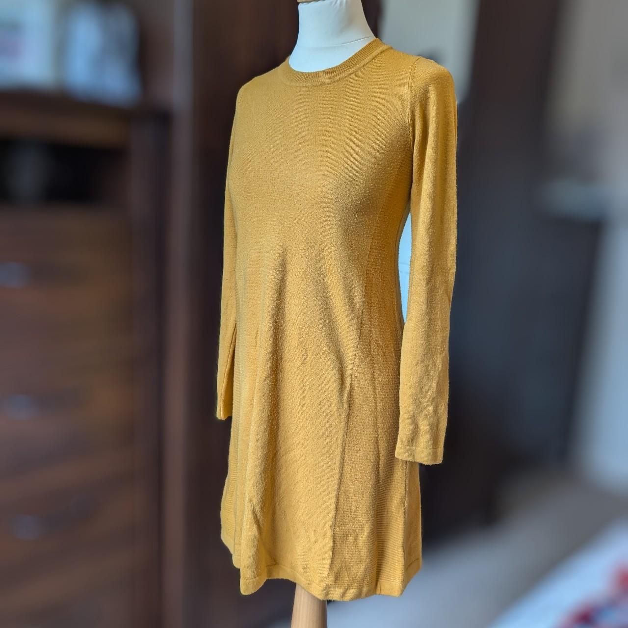 Primark mustard dress best sale