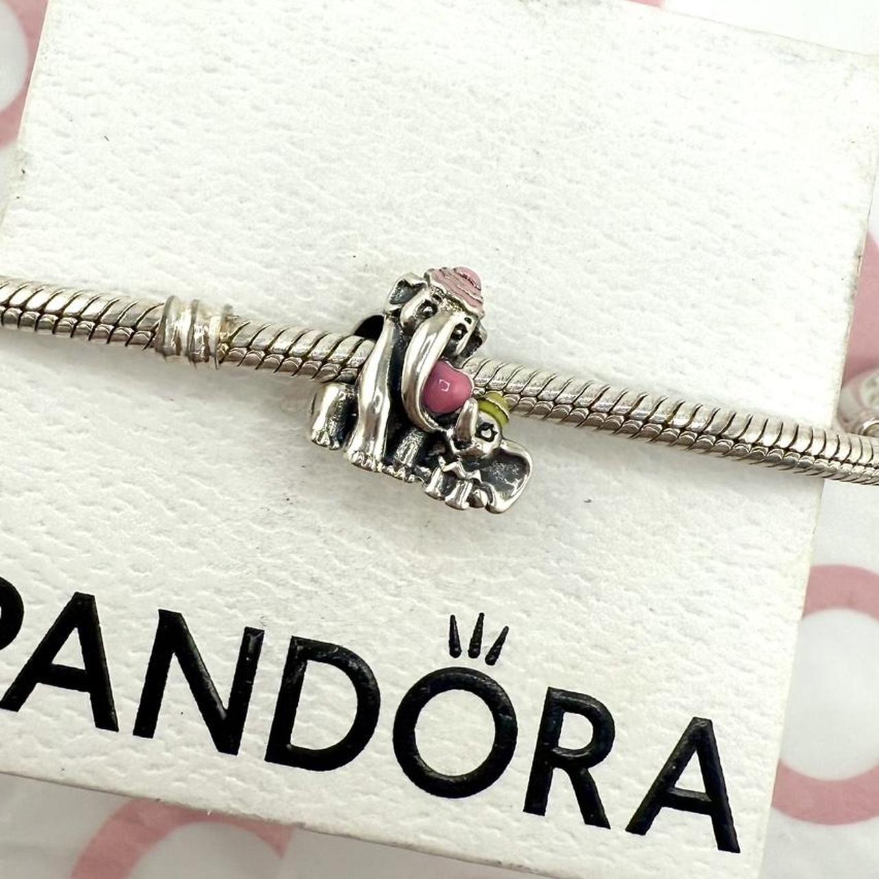 PANDORA Jewelry Silver Charm Disney Dumbo & Mama... | Depop