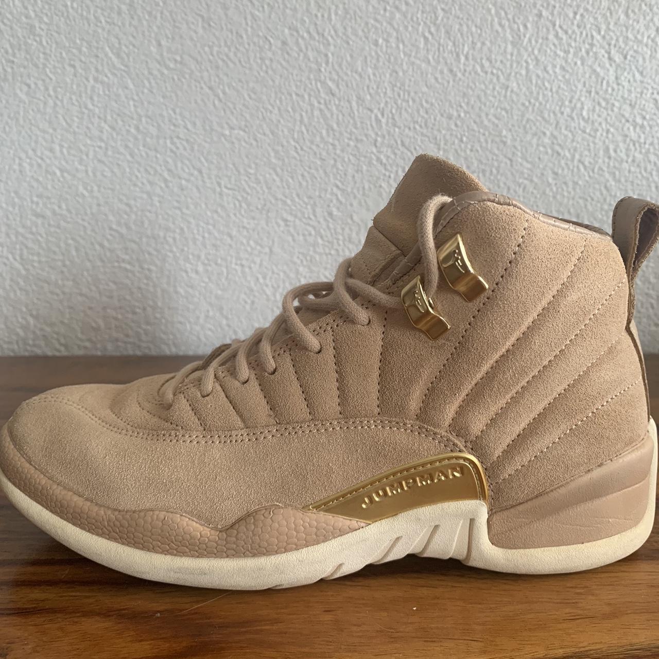 jordan 12 khaki suede