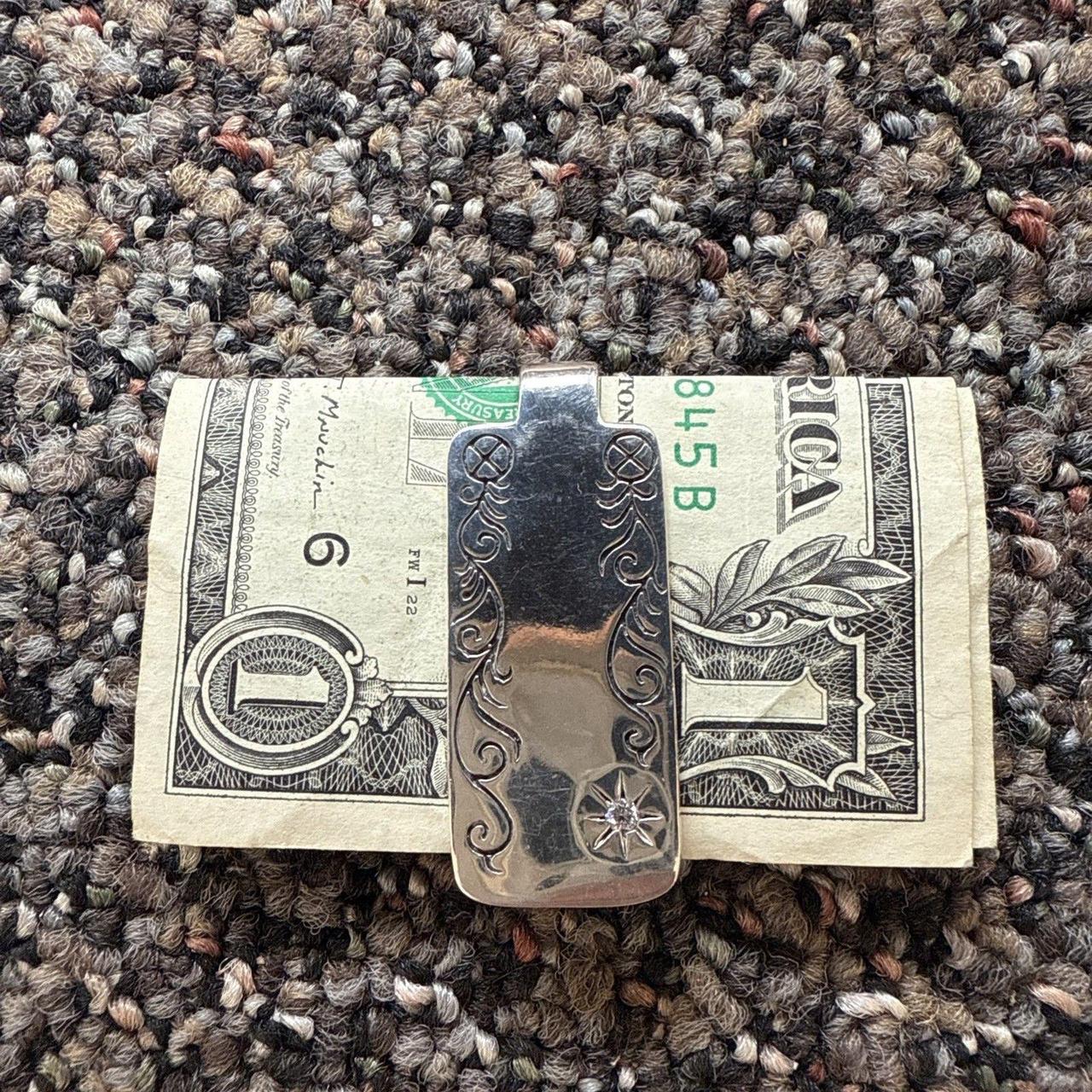 Source Unknown Men's Wallet - Silver – Handmade 9… - image 4