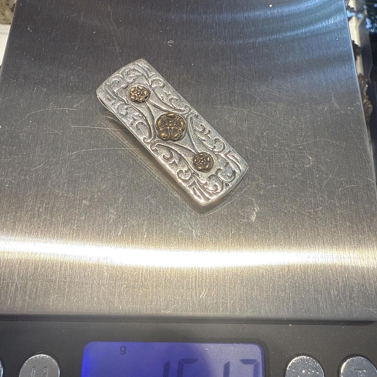 Source Unknown Men's Wallet - Silver – Handmade w… - image 3