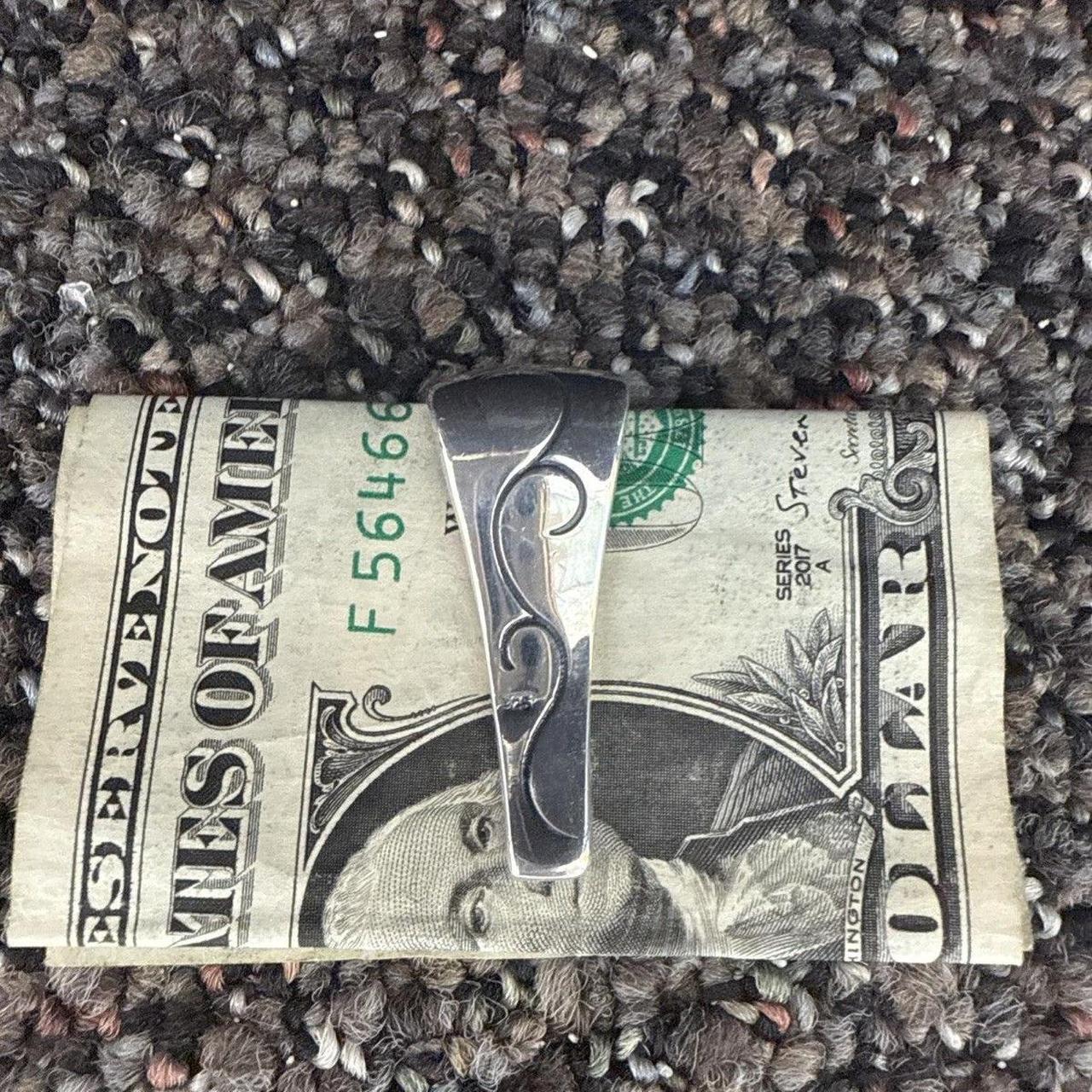 Source Unknown Men's Wallet - Silver – Handmade w… - image 2