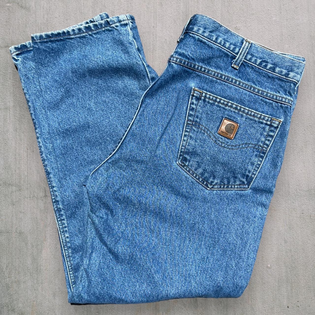 CARHARRT RELAXED FIT JEANS/DENIM 🔥🔥🔥 Super clean... - Depop