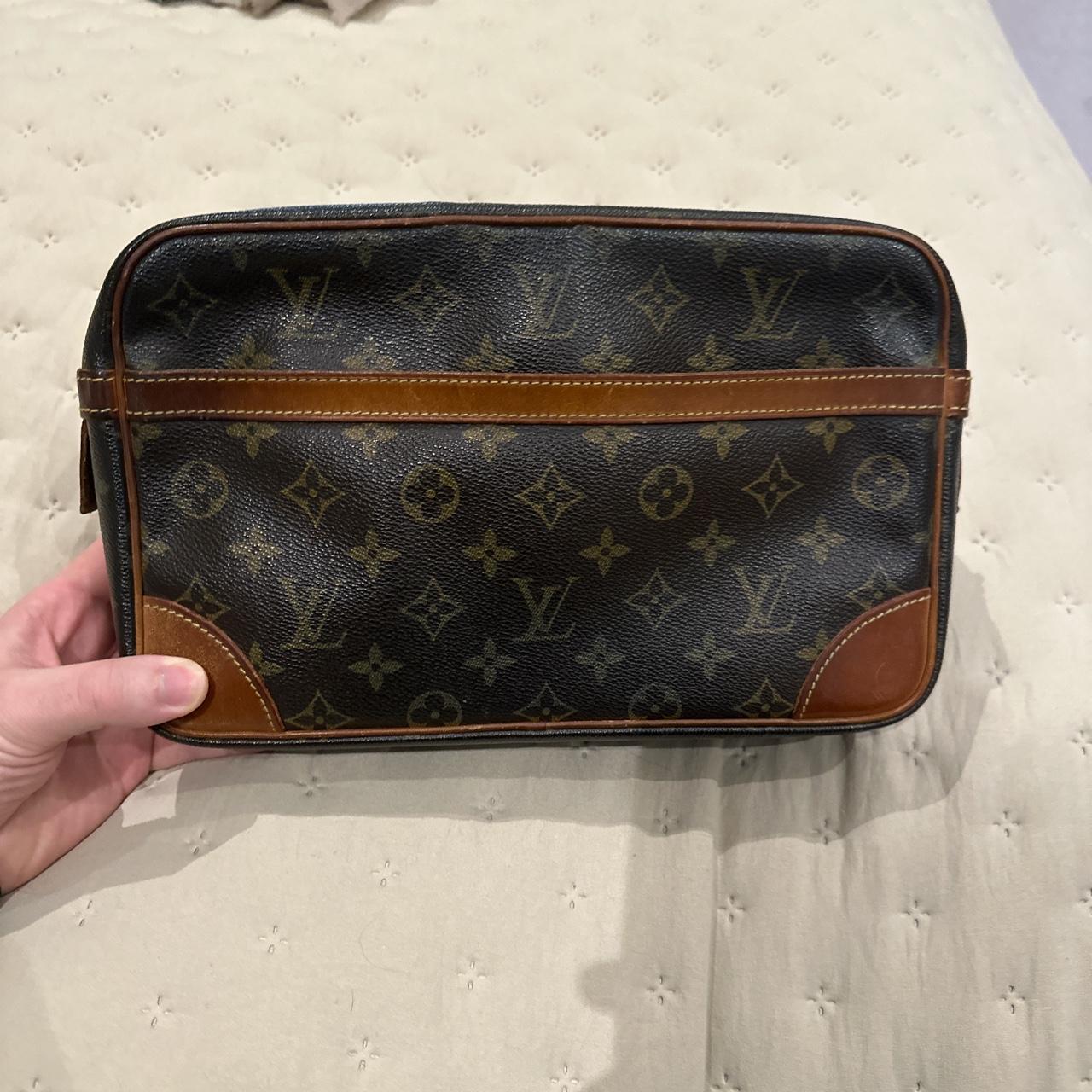 Vintage Louis Vuitton Wash bag in excellent... Depop