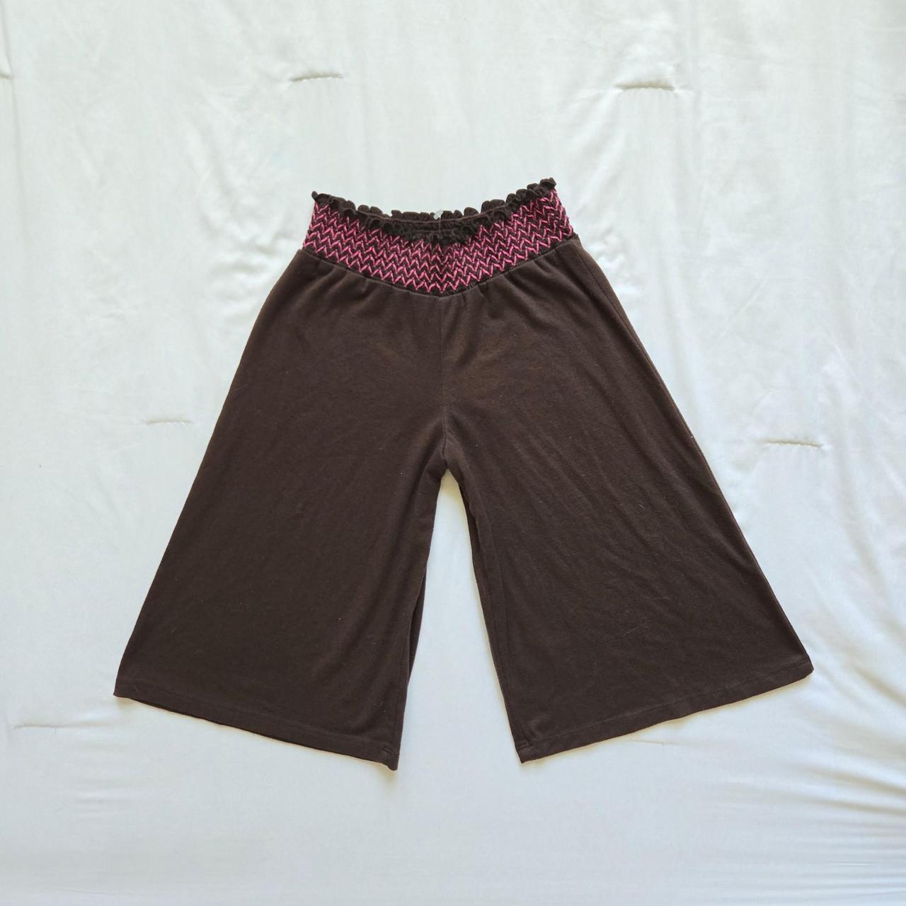 Amy byer women's brown and pink trousers
