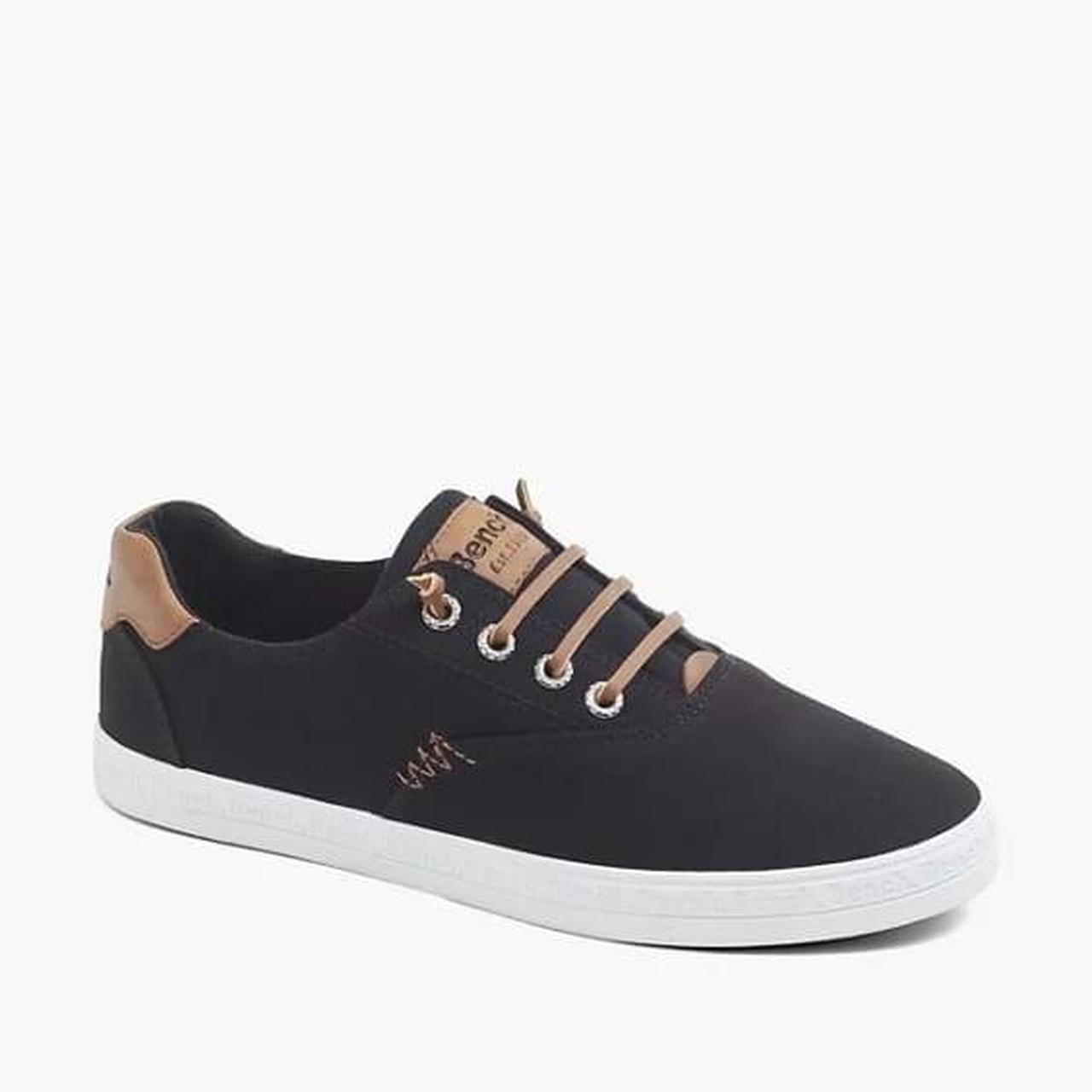 Womens Bench Casual Canvas Slip-on Trainers