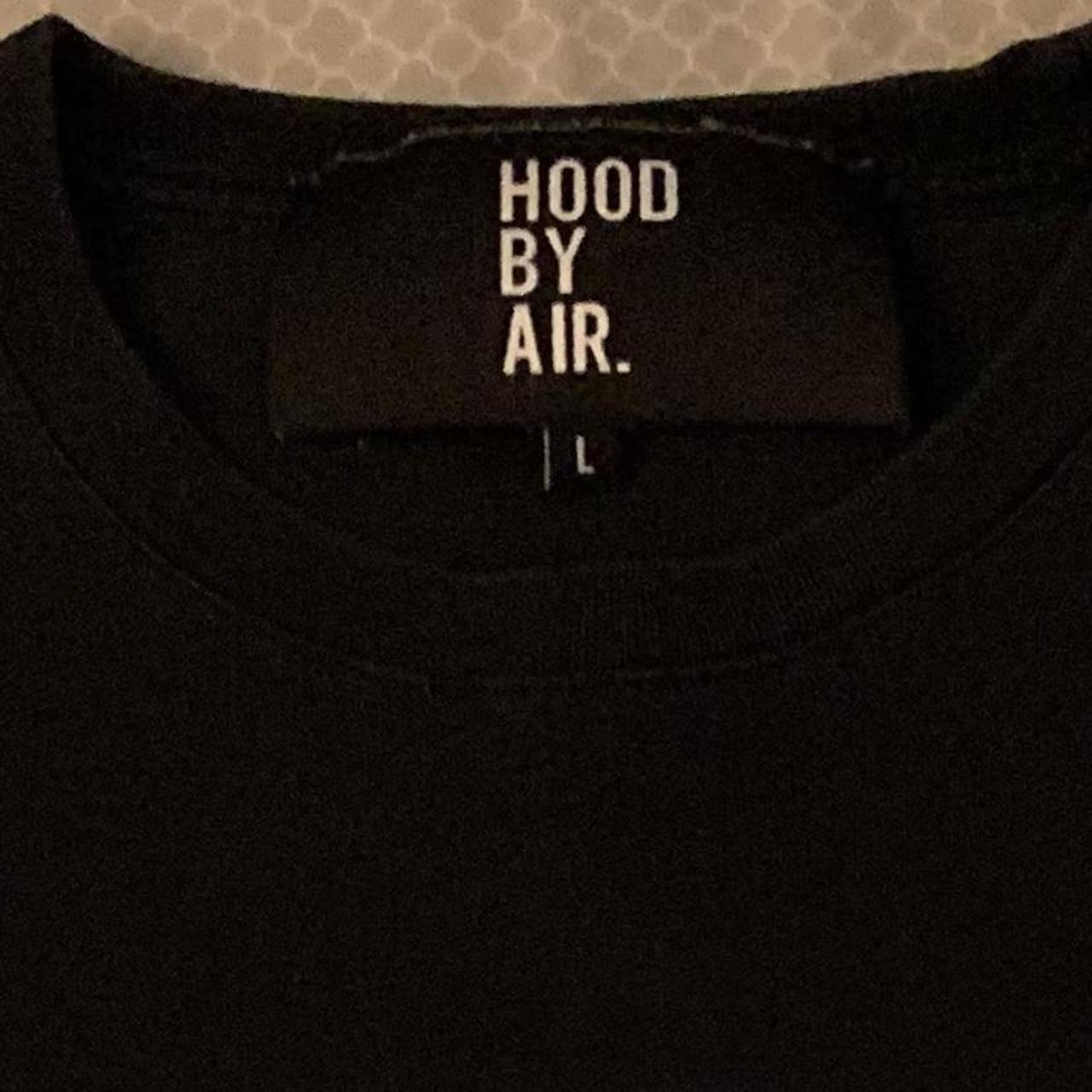 Hood By Air Men's White and Black T-shirt (2)