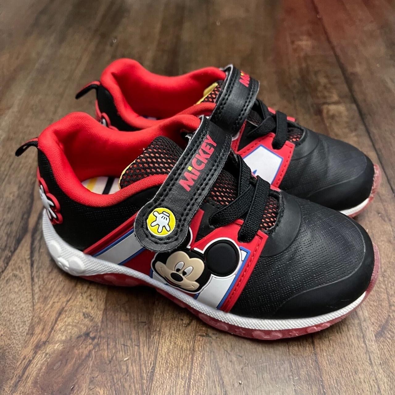 Mickey mouse light up sneakers online