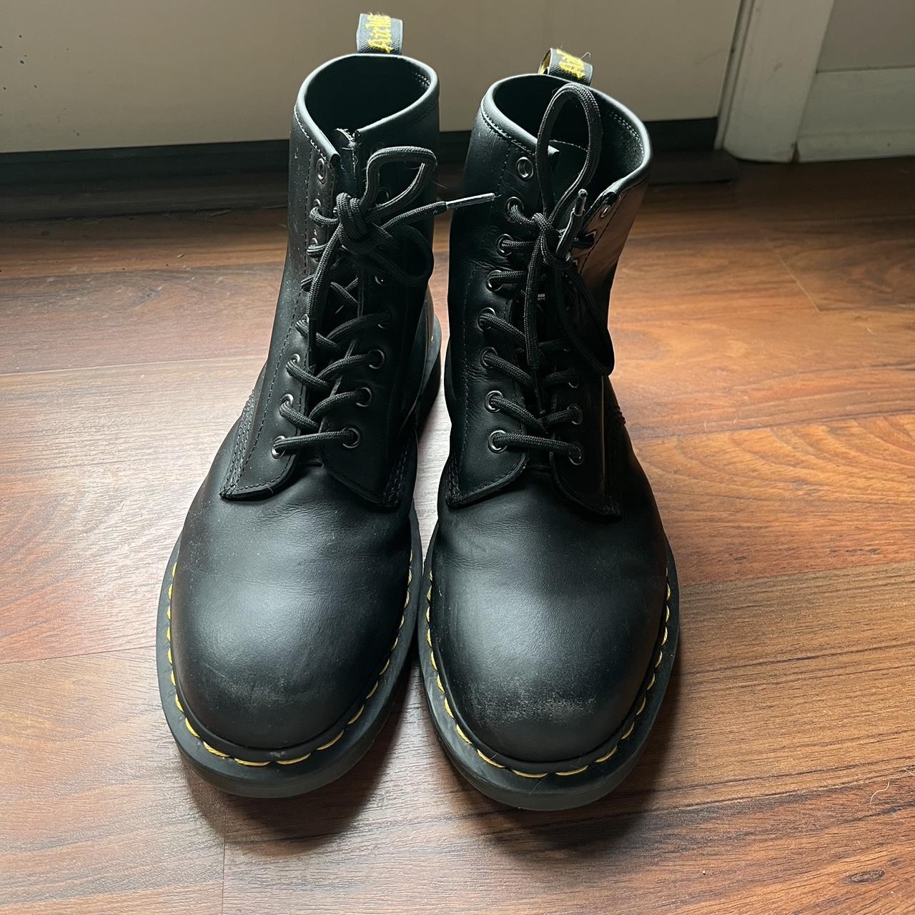 high top black doc martens