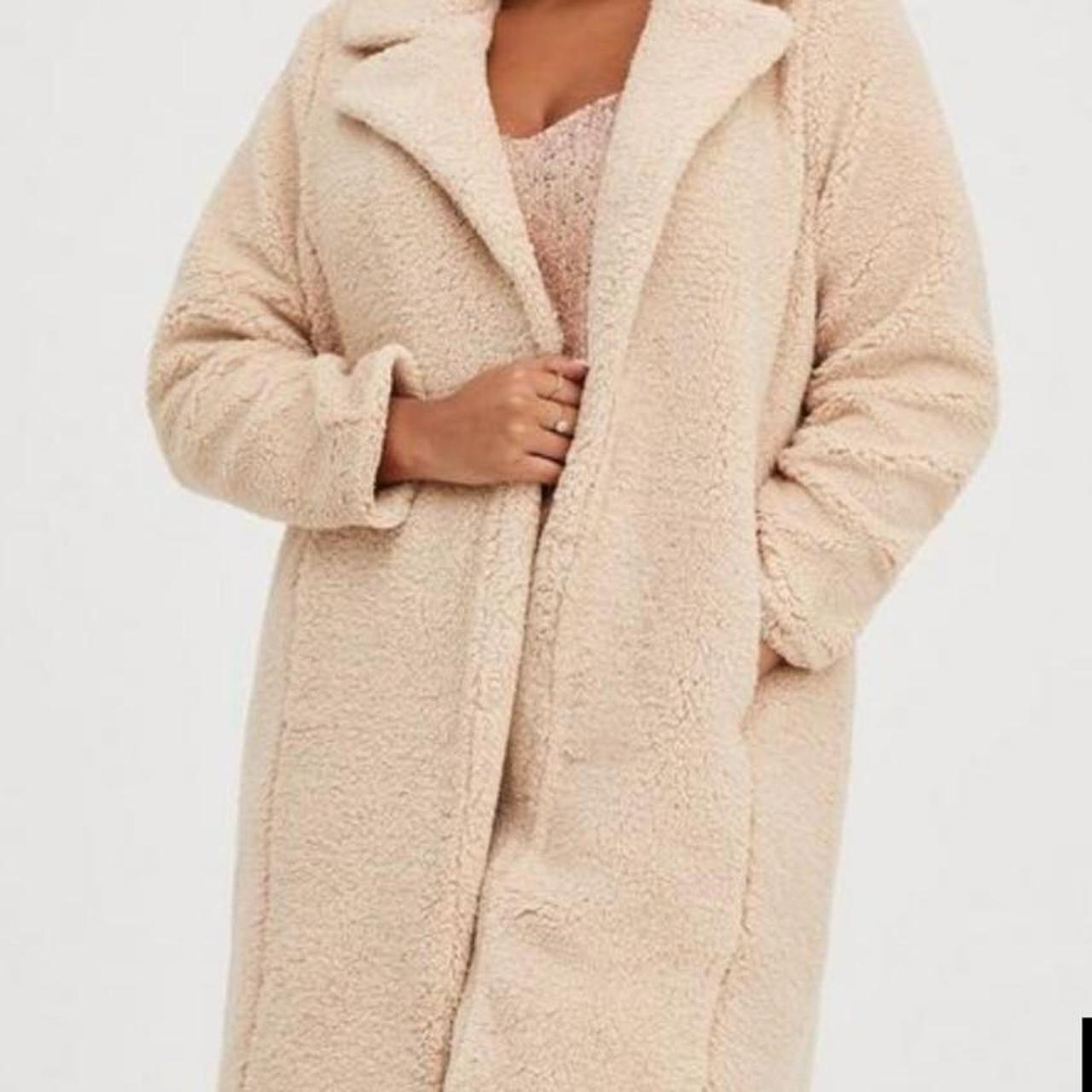 Torrid plus size on sale coats