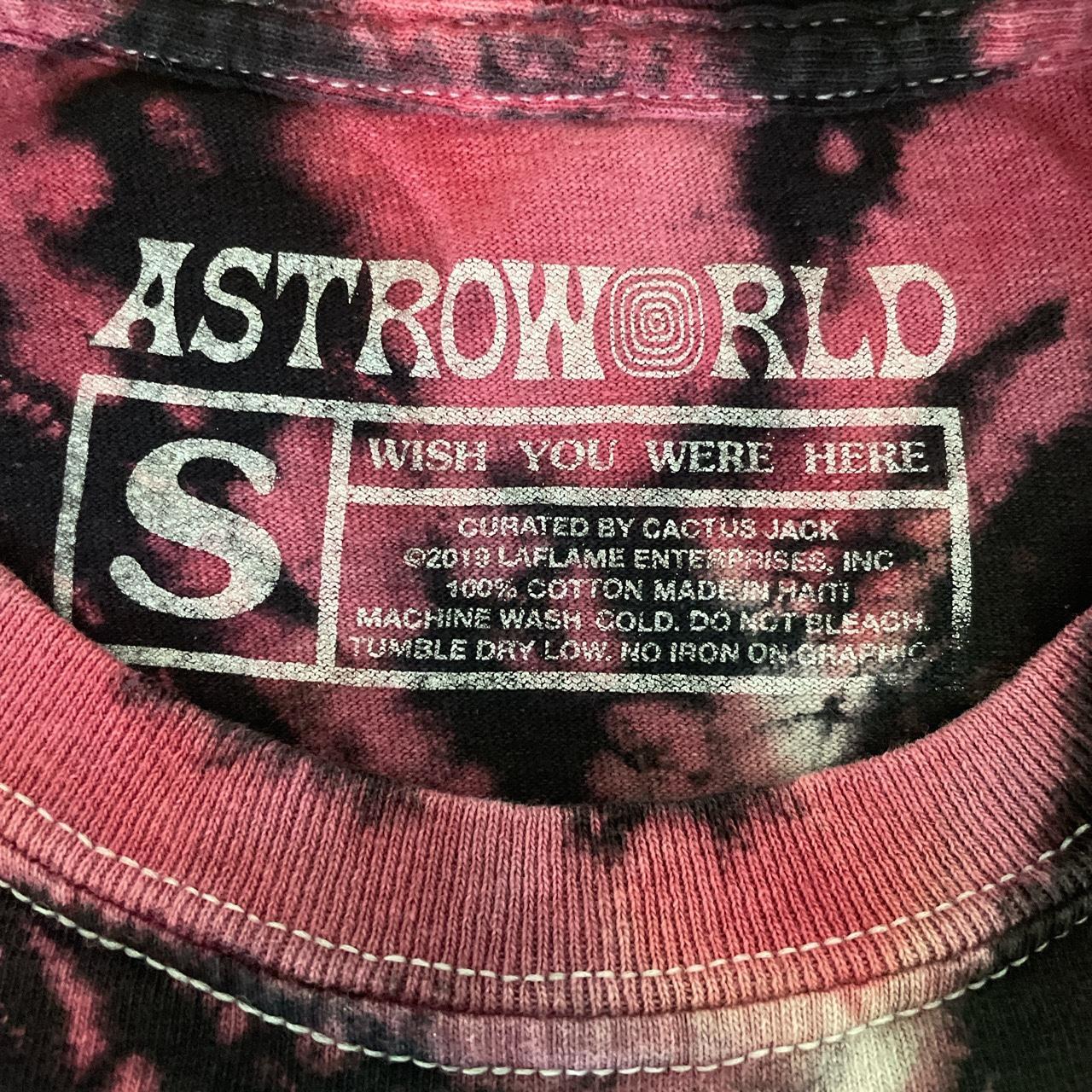 Travis Scott AstroWorld Tee “In The Blink of an Eye”...