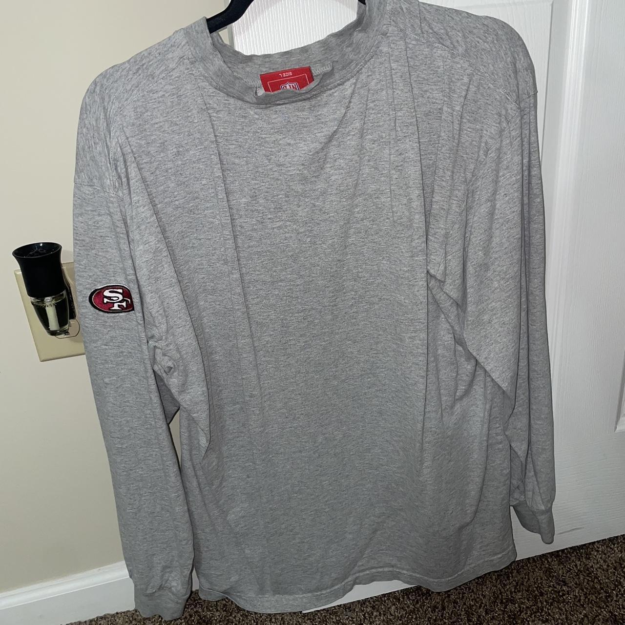 VTG San Francisco 49ers NFL Team Apparel Size L Gray - Depop