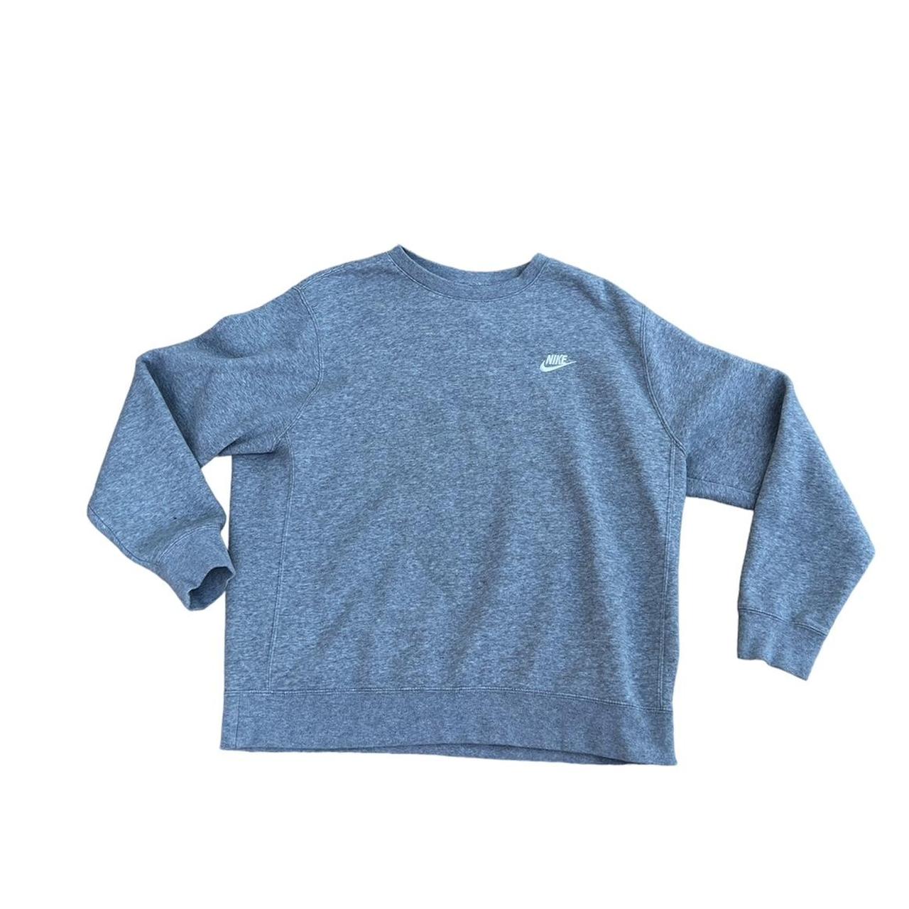 mens grey nike sweatshirt