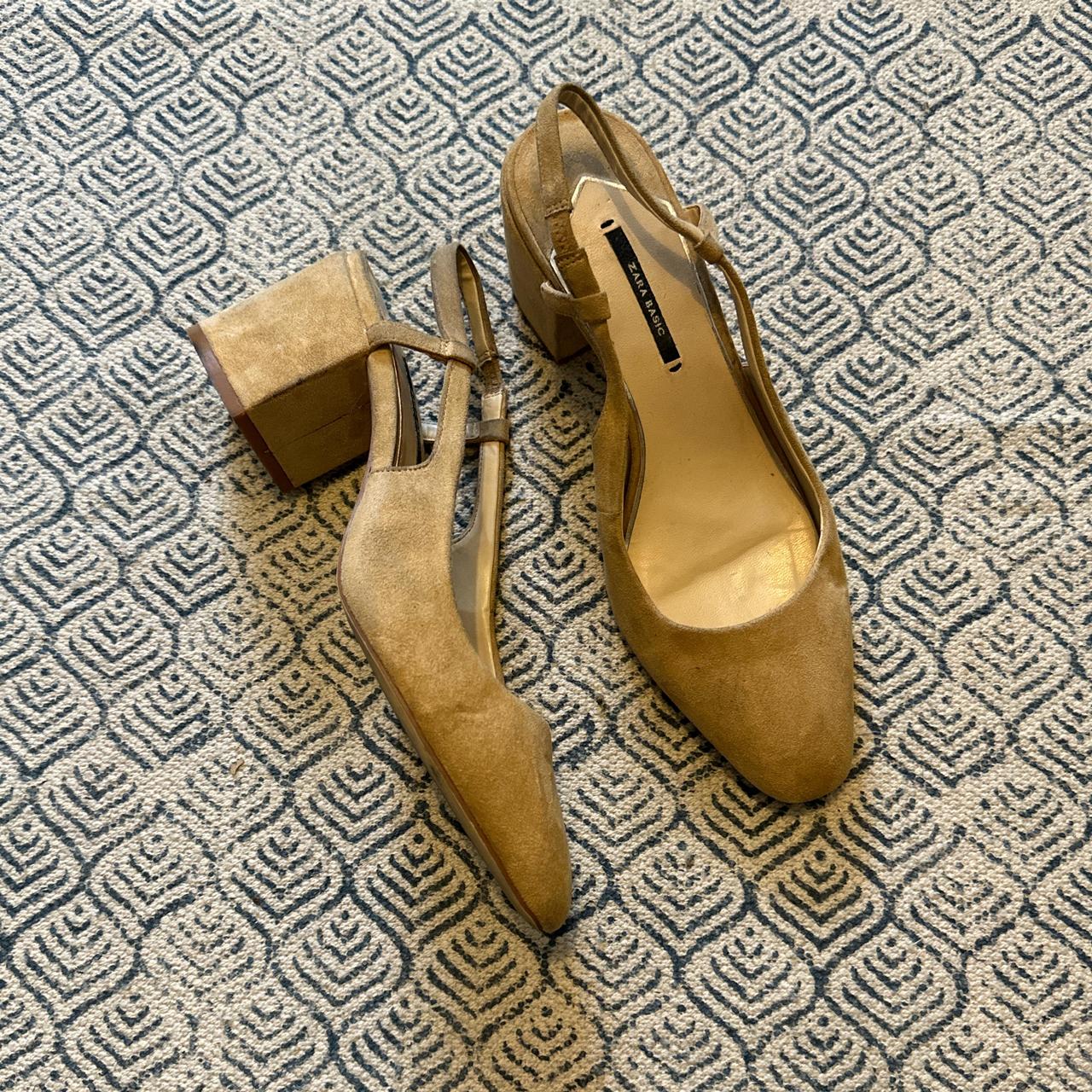 zara cream suede boots